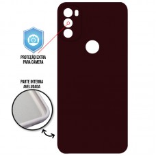 Capa Motorola Moto G71s - Cover Protector Vinho